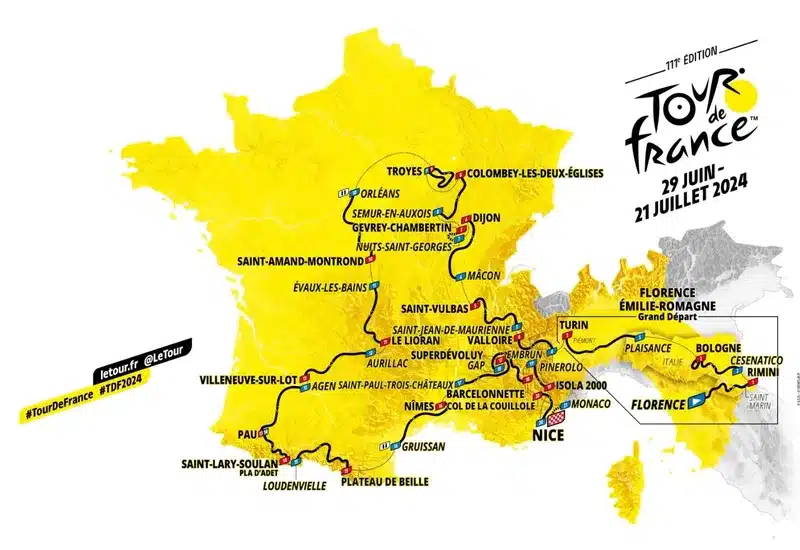 , Tour de France 2024 : les coureurs passeront par Orléans, Vierzon et Saint-Amand-Montrond